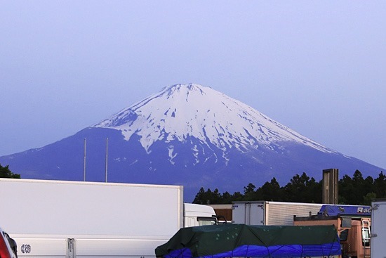 昨年2014年5月19日の富士山