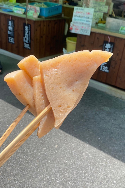 道の駅黒滝の串こんにゃく