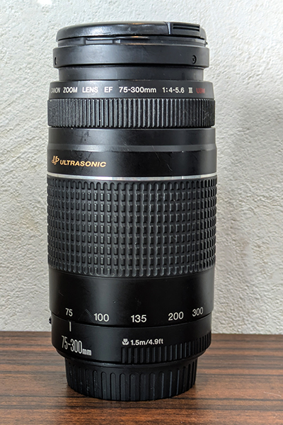 EF75-300mm F4-5.6 III USM