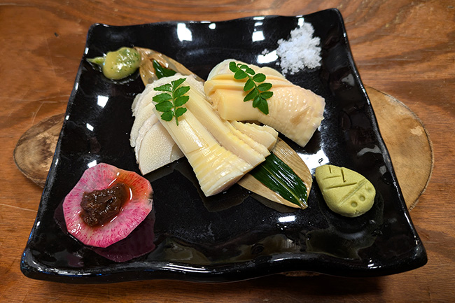筍・タケノコのお刺身